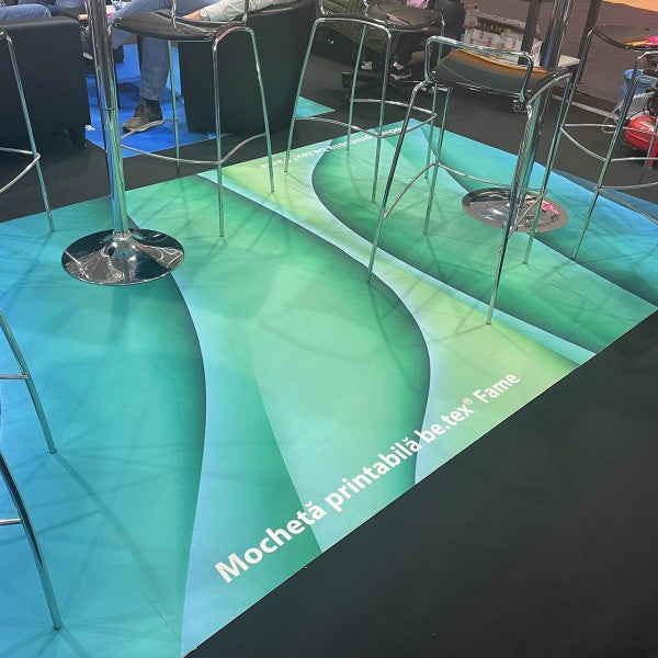 UV printable Carpet 900 with rubber liner