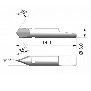 Z3 Drag Round Blade