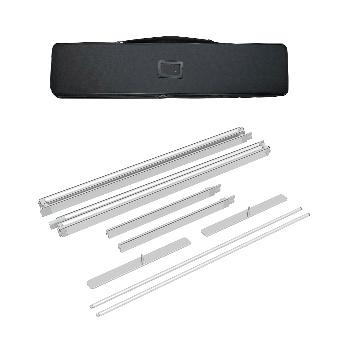 Double Sided Ability for Fabric Stand Foldable