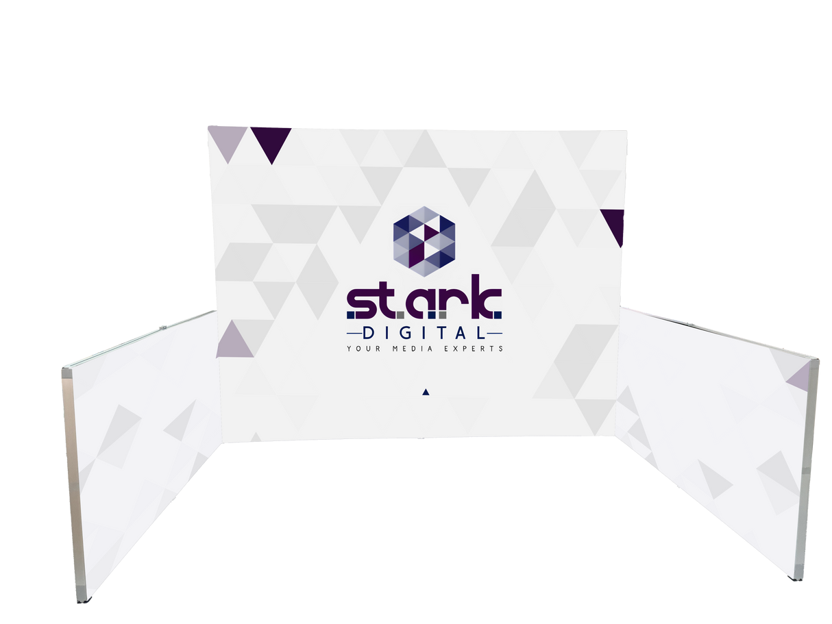 Double Sided Ability for Fabric Stand Foldable