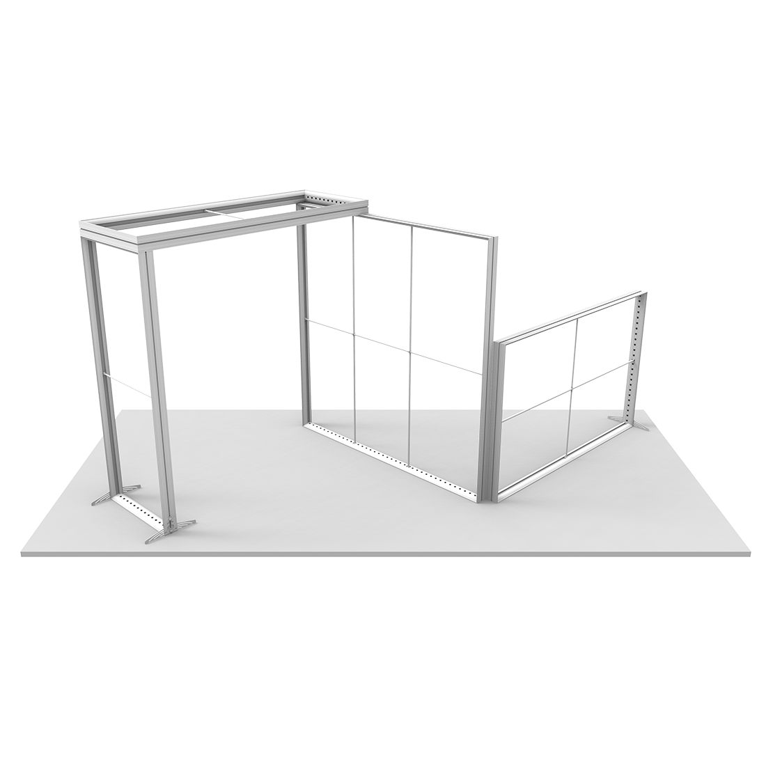 3m Modular Light Box Display Stand [Black]