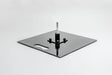 Steel Plate Square 15kg w/ Spindle