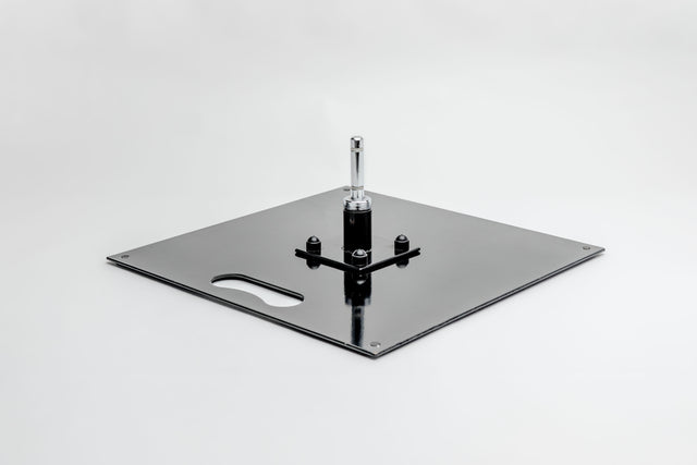 Steel Plate Square 15kg w/ Spindle