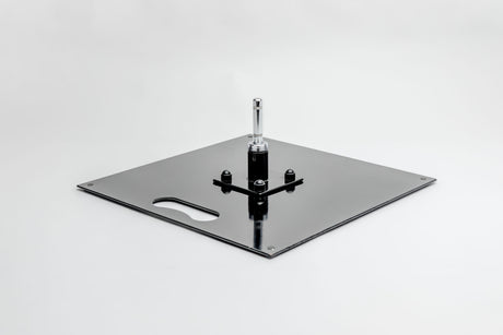 Steel Plate Square 10kg w/ Spindle