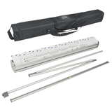 Silver Pull Up Stand with padded carry case (6 per box)