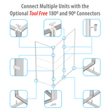 90 connector set