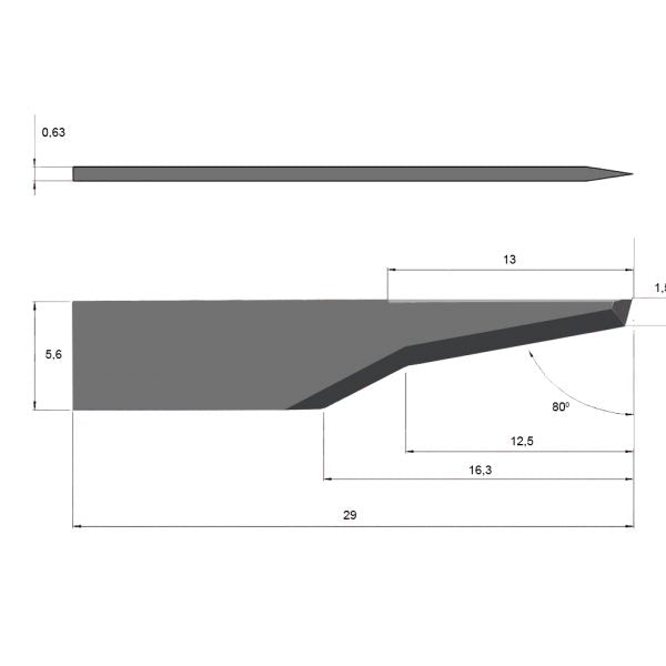 Z104 Flat-Stock Drag Blade